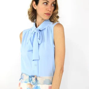 Camicia con fiocco