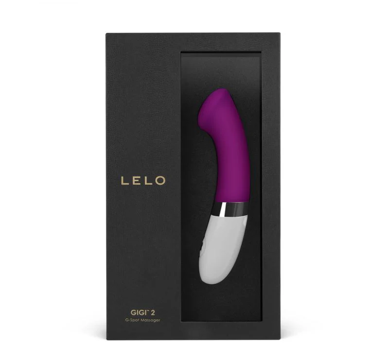 Lelo GIGI 2 massaggiatore potente silenzioso e curvo da donna deep rose 7845h - immagine 3