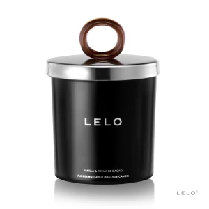 Lelo flickering touch candela da massaggio olio vanilla and creme de cacao 1210h
