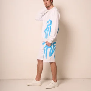 Pantaloncino Uomo Rosa con Stampa Grafica PYREX