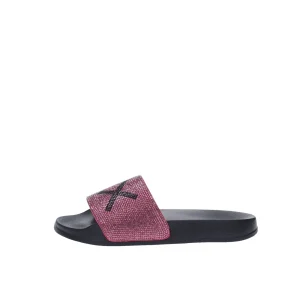 Sun68 Ciabatta Slippers Logo Strass