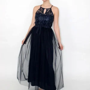 Abito tulle e paillettes