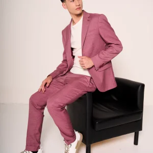 Completo uomo giovanile giacca e pantalone slim fit