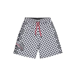 BERMUDA SPRAYGROUND A SCACCHI BIANCO E NERO