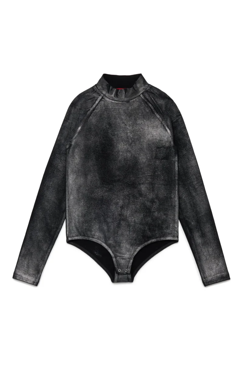 BODY ELASTICIZZATO MANICHE LUNGHE MARMORIZZATO DIESEL