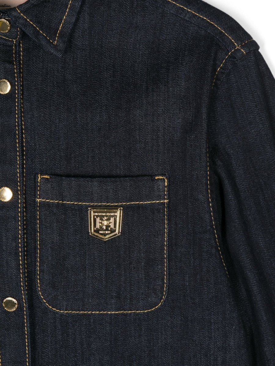 CAMICIA IN DENIM ELISABETTA FRANCHI - immagine 4