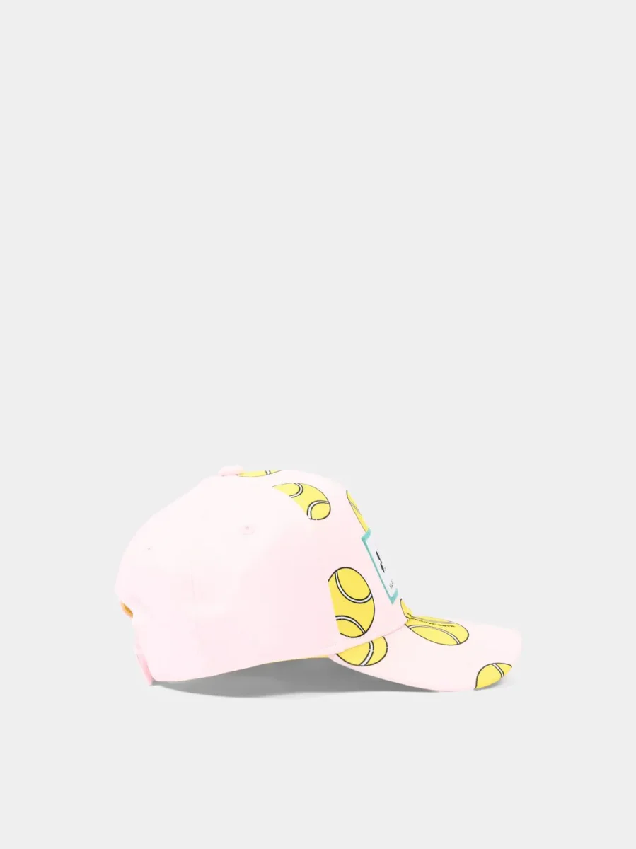 CAPPELLO ROSA CON PALLINE DA TENNIS MARC JACOBS - immagine 4