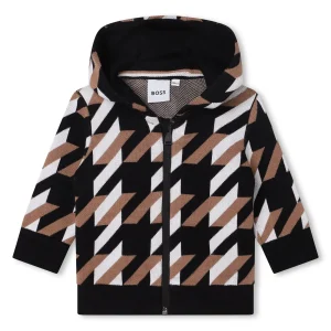 CARDIGAN CON ZIP HUGO BOSS