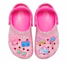 CIABATTA BARBIE ROSA CROCS - immagine 5
