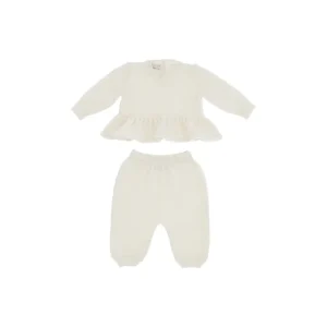 COMPLETO 2PZ IN TRICOT BURRO ELISABETTA FRANCHI
