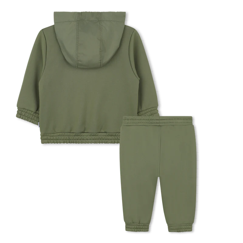 COMPLETO CARDIGAN + PANTALONE VERDE HUGO BOSS - immagine 3