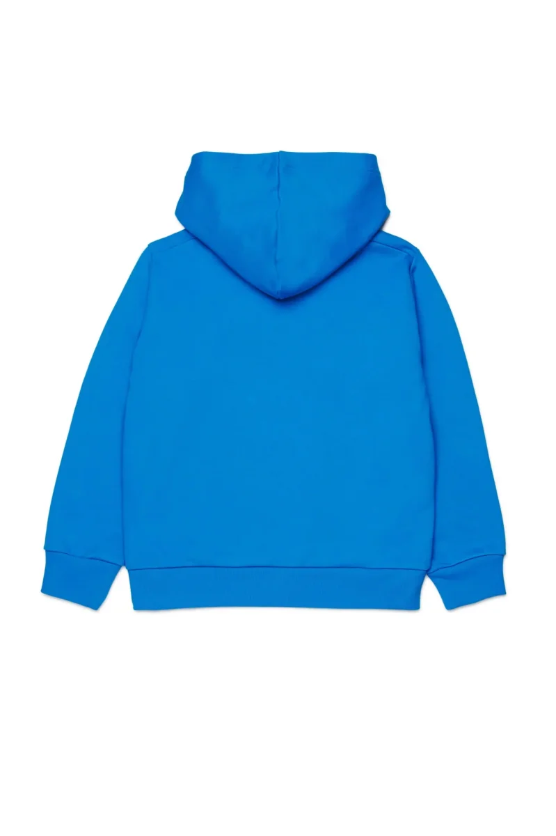 FELPA BLU CON LOGO ROSSO MARNI - immagine 3
