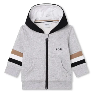 FELPA GRIGIA HUGO BOSS