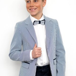 Blazer rigato strutturato