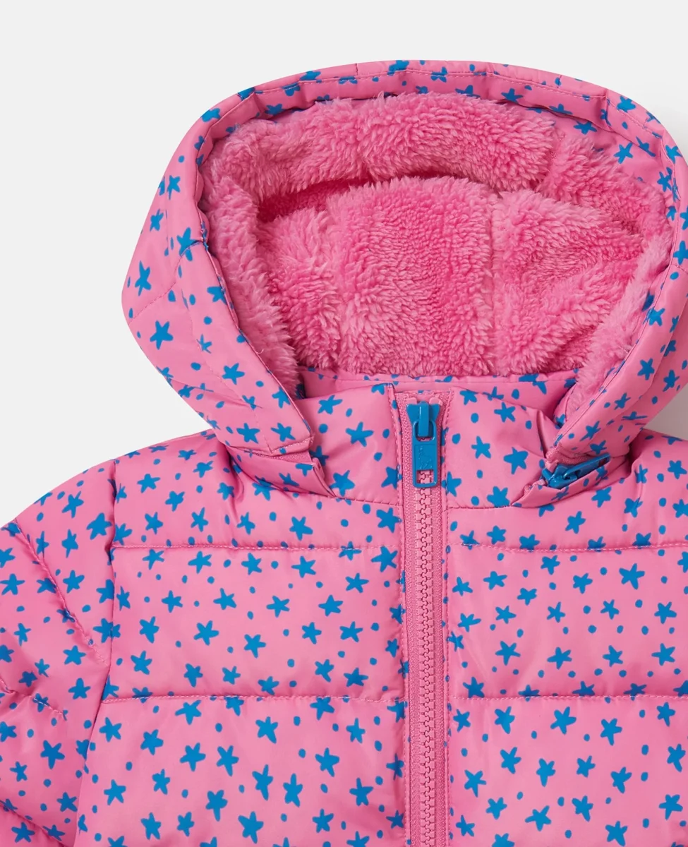 GIUBBINO FUCSIA CON STELLINE BLU STELLA MCCARTNEY - immagine 3