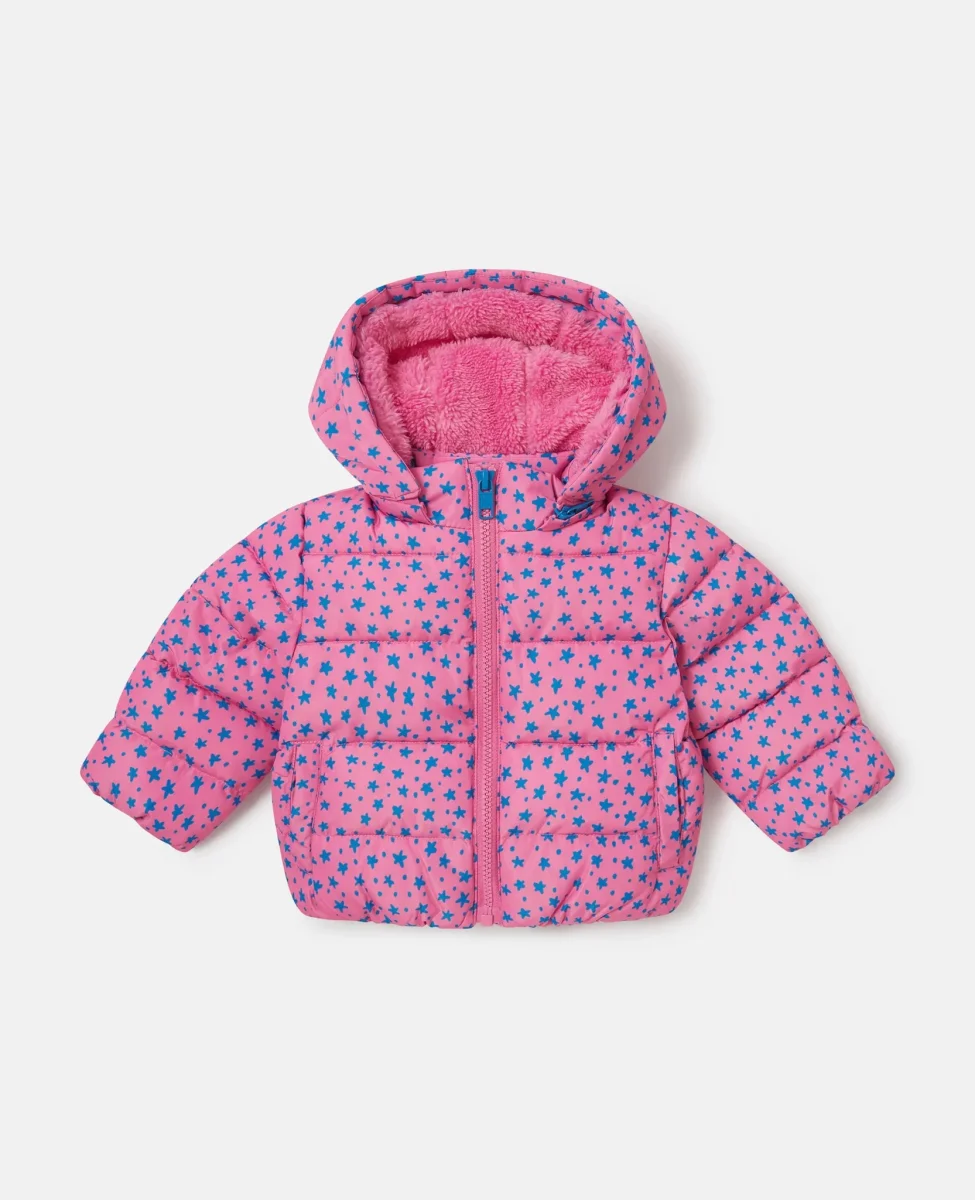 GIUBBINO FUCSIA CON STELLINE BLU STELLA MCCARTNEY - immagine 2
