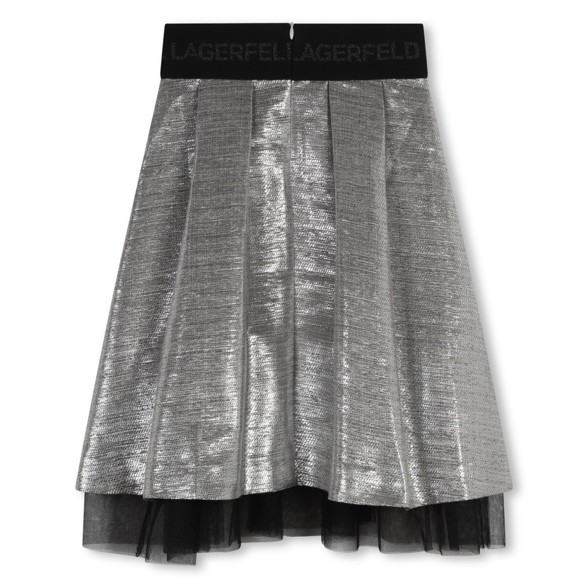 GONNA METALLIZZATA KARL LAGERFELD - immagine 2