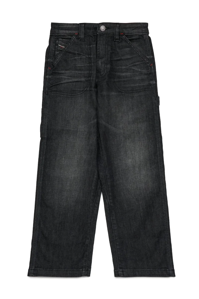 JEANS D-BART DENIM NERO DIESEL - immagine 2