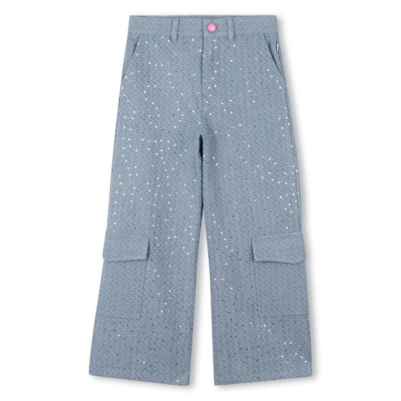 JEANS IN DENIM CON PAILLETTES BILLIEBLUSH - immagine 2