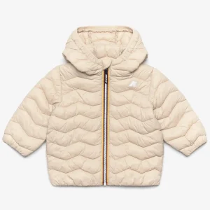 K-WAY BEIGE TRAPUNTATO