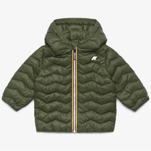 K-WAY VERDE TRAPUNTAT0