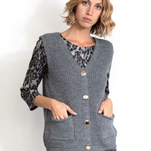 Gilet in maglia