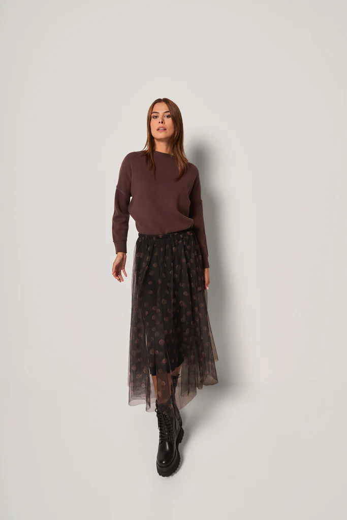 Maglia morbida a maniche lunghe donna - immagine 3