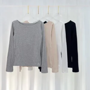 Maglia a maniche lunghe basic
