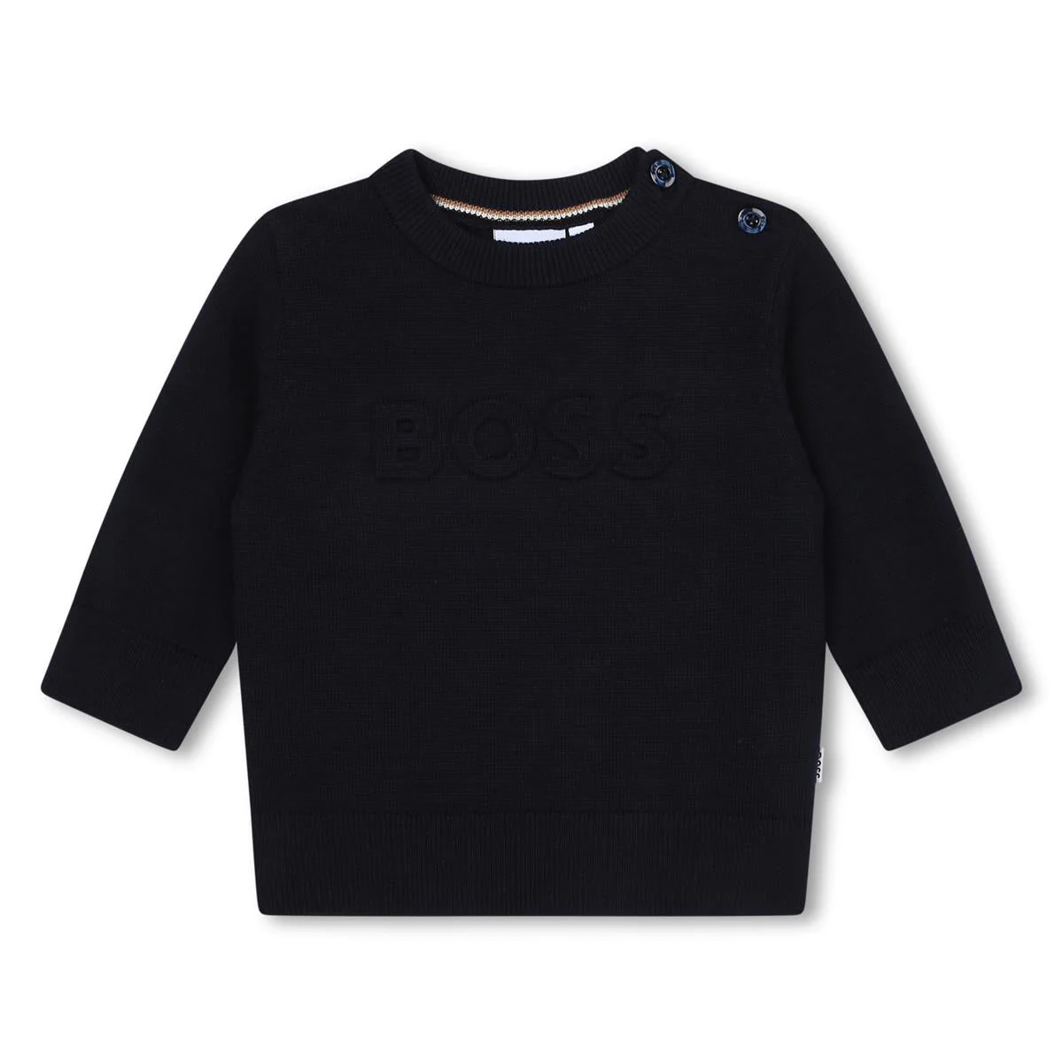 MAGLIONE BLU HUGO BOSS - immagine 2