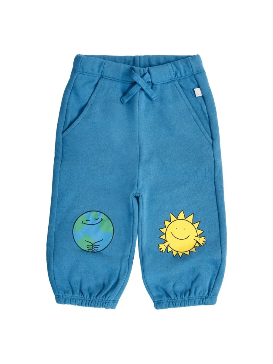 PANTALONE BLU CON SOLE E IL MONDO STELLA MCCARTNEY