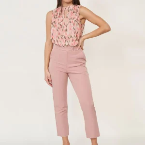Pantalone dritto coordinato