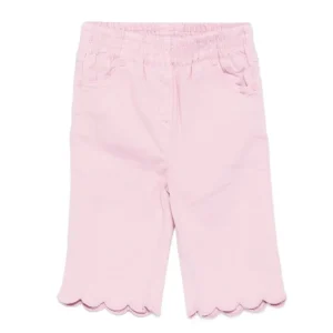 PANTALONI ROSA CON ORLO SMERALDO STELLA MCCARTNEY