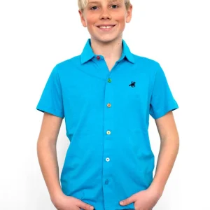 Maglia camicia con colletto