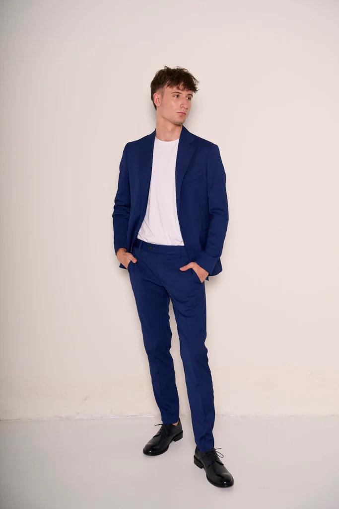 Scarpa Derby blu