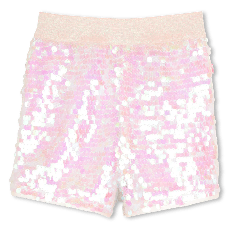 SHORTS ROSA IN PAILLETTES BILLIEBLUSH