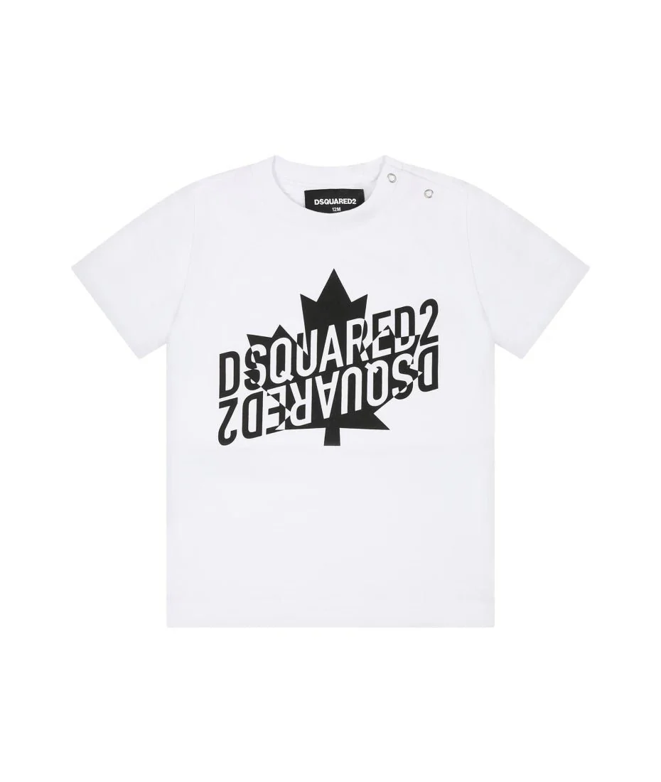 T-SHIRT BIANCA DSQUARED2 - immagine 2