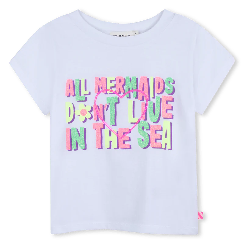 T-SHIRT CON STAMPA BILLIEBLUSH