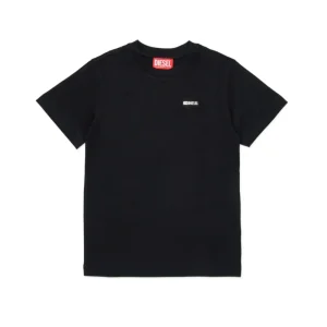 T-SHIRT NERA CON LOGO DIESEL