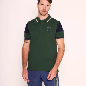 Polo Beverly Hills con inserti a contrasto